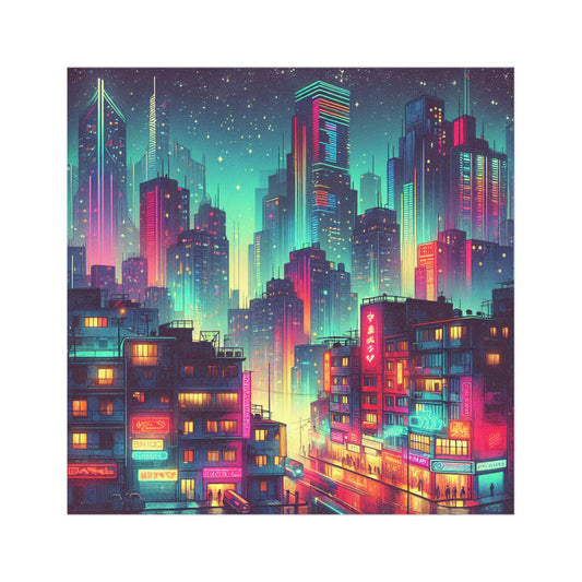 Ride-Cessorize® Midnight Run Skyline Car Magnet