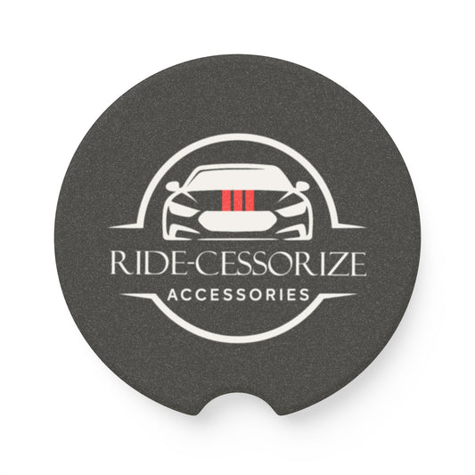 Ride-Cessorize®  Black Soapstone Coaster 1-2pc